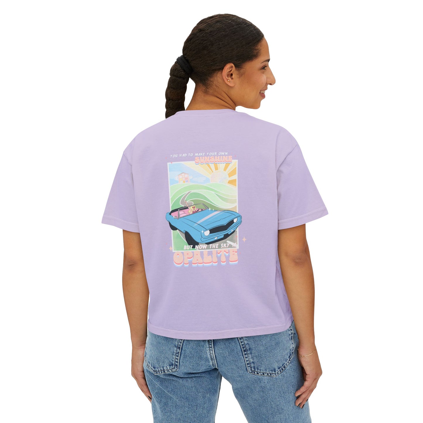 2-Sided Opalite T-Shirt - Boxy Fit
