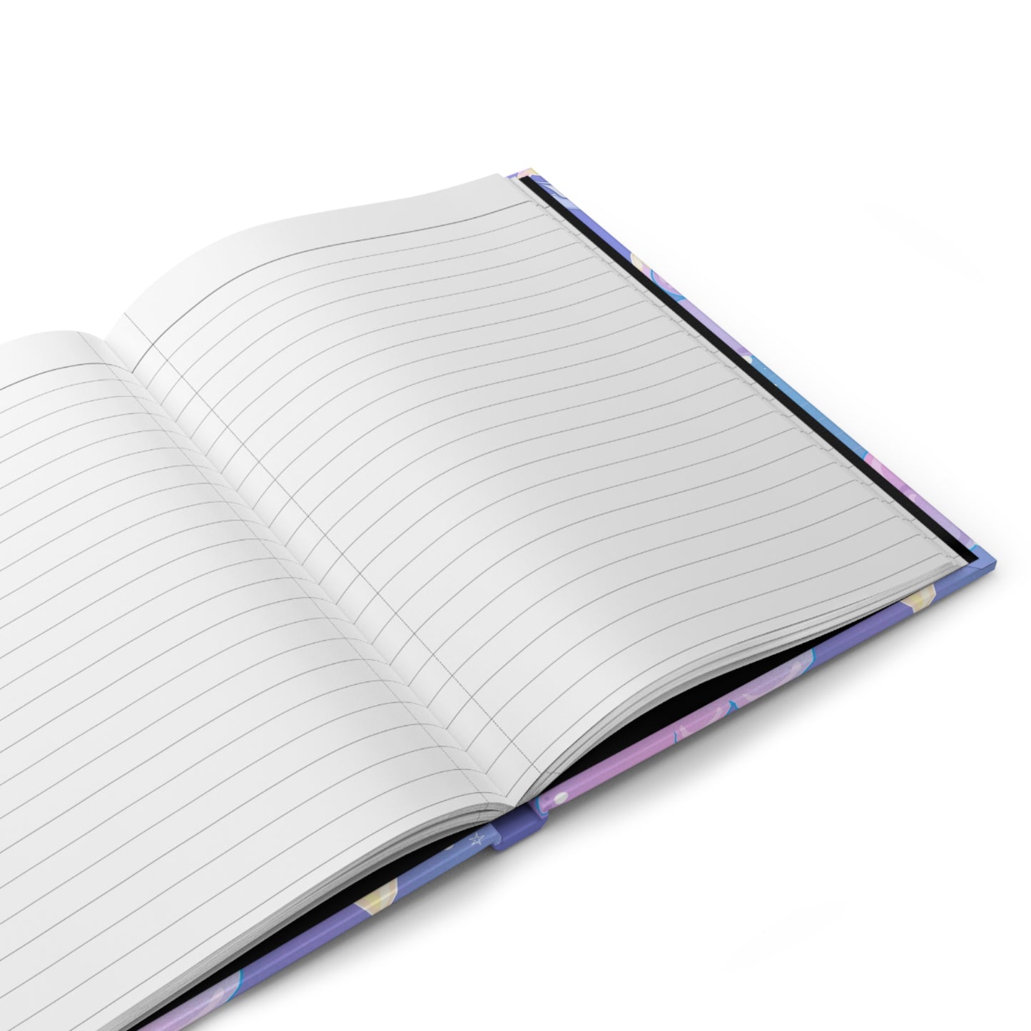 Celestial Dragons Hardcover Matte Journal with Lined Pages