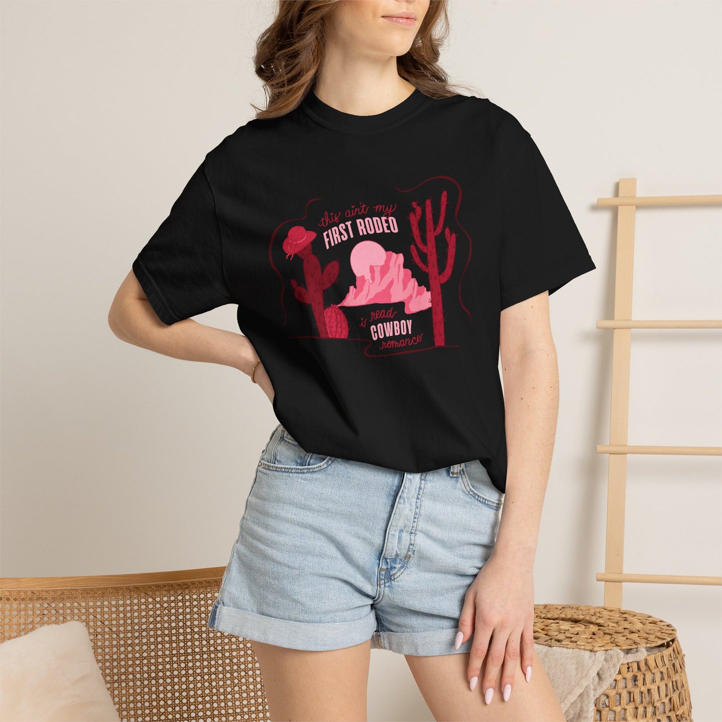This Ain’t My First Rodeo Comfort Colors Tee | Cowboy Romance Graphic Shirt