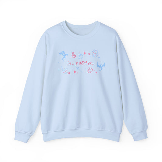 In My D&D Era Sweatshirt | Dungeons & Dragons TTRPG Cozy Gamer Crewneck