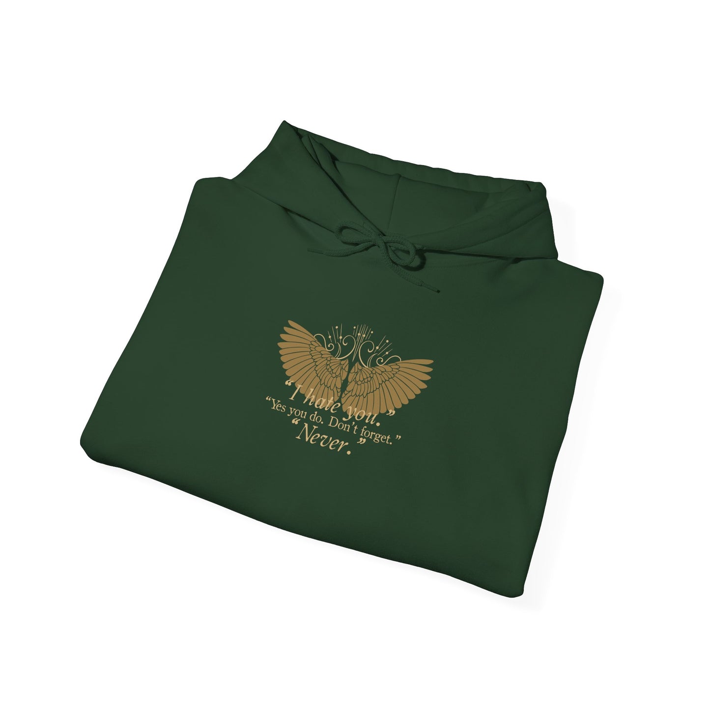 "I Hate You" Shield of Sparrows Hoodie