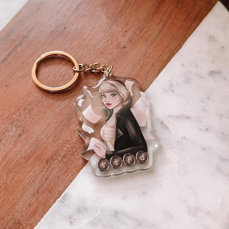 Poet Taylor Keychain