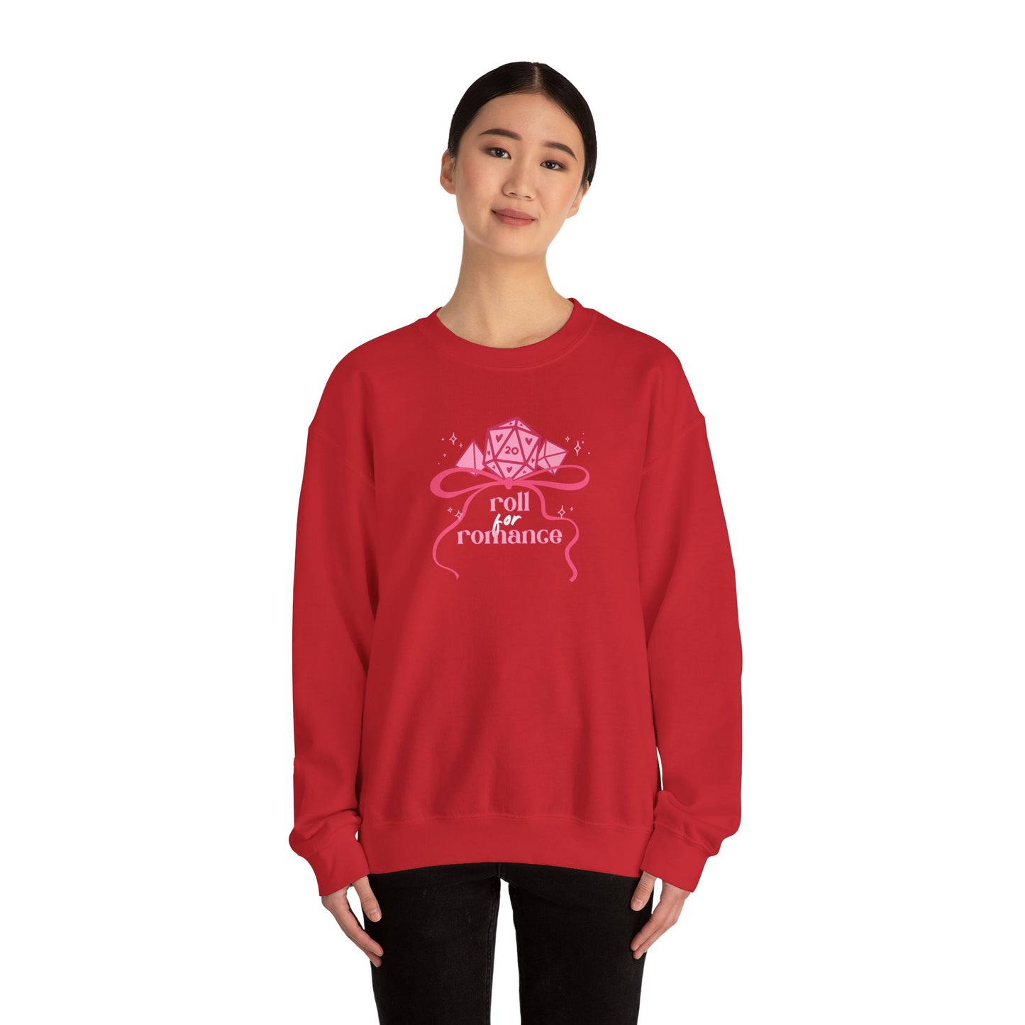 Roll for Romance Dice Crewneck Sweatshirt