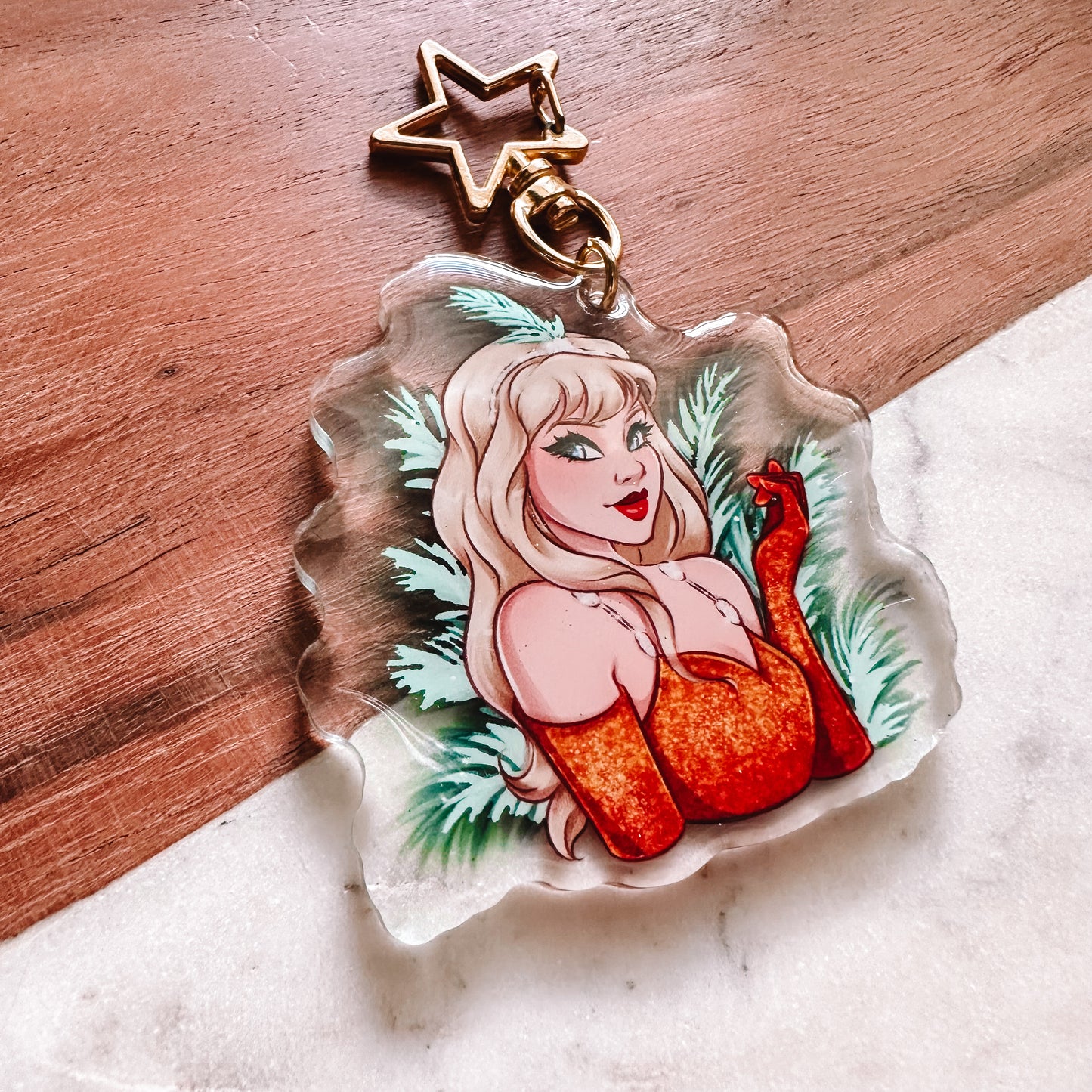 Showgirl Taylor Keychain
