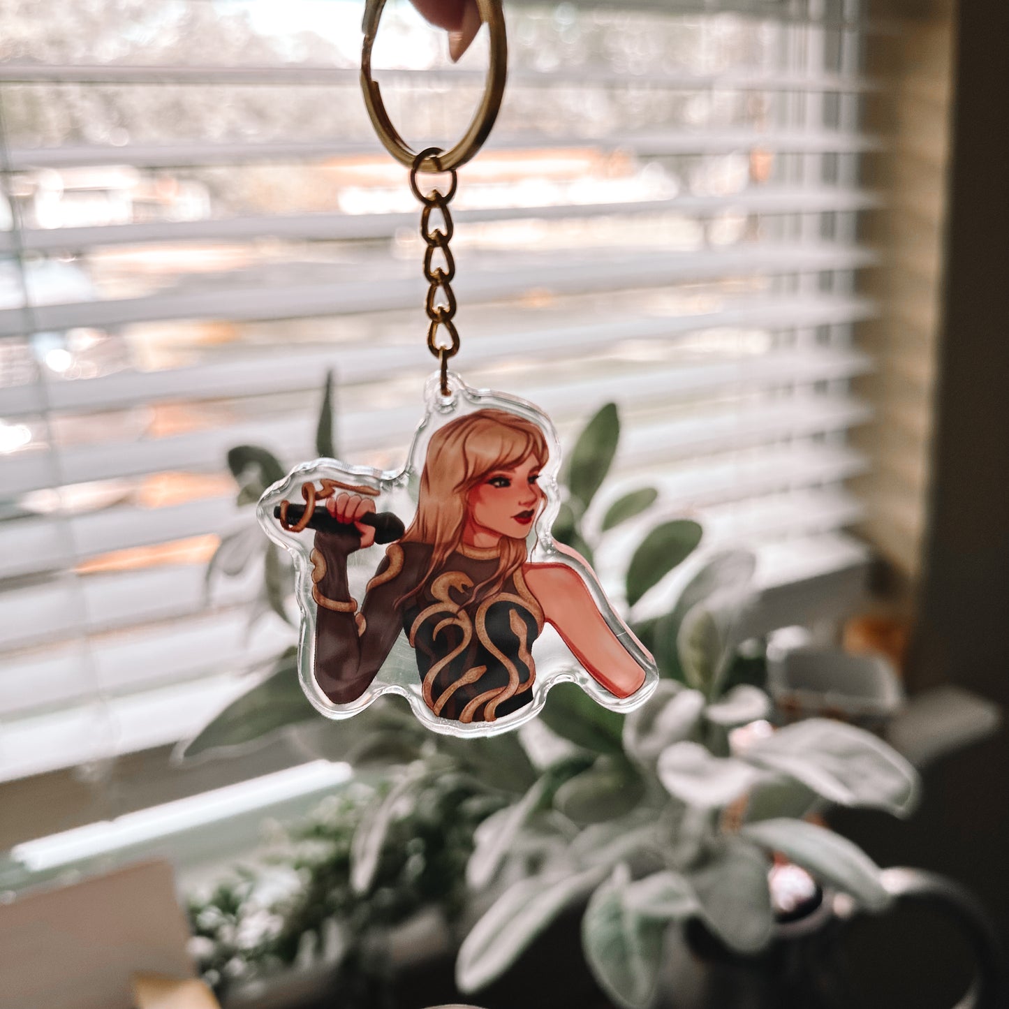 Reputation Taylor Keychain