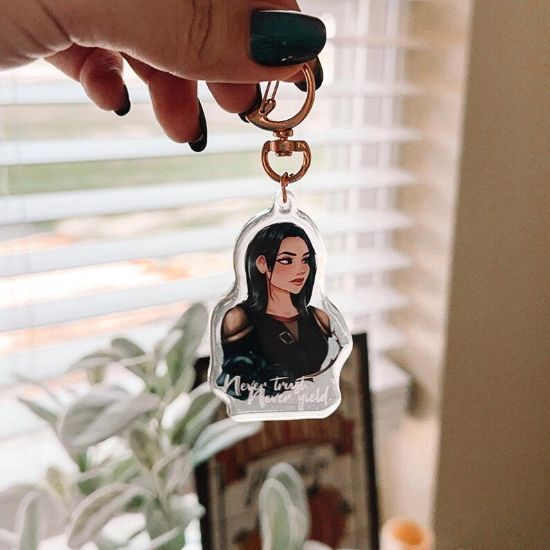 Oraya The Serpent & The Wings of Night Keychain
