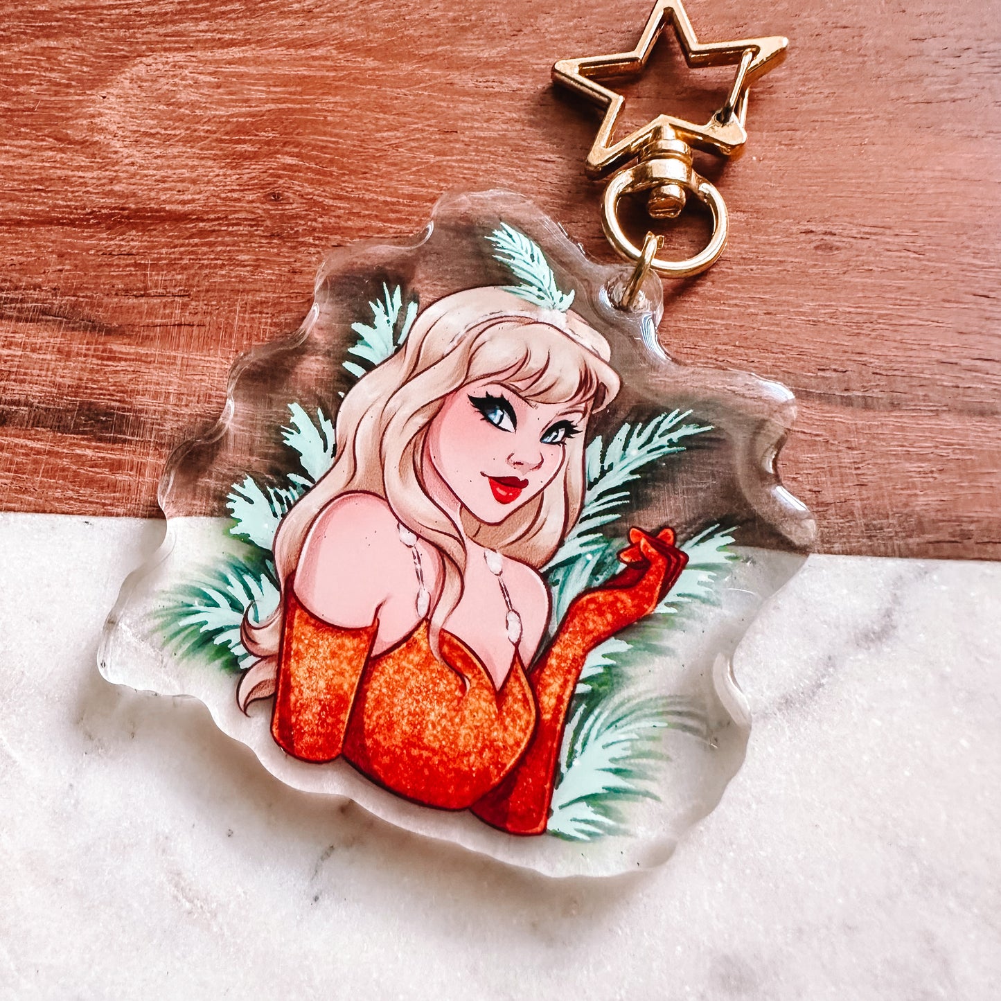 Showgirl Taylor Keychain