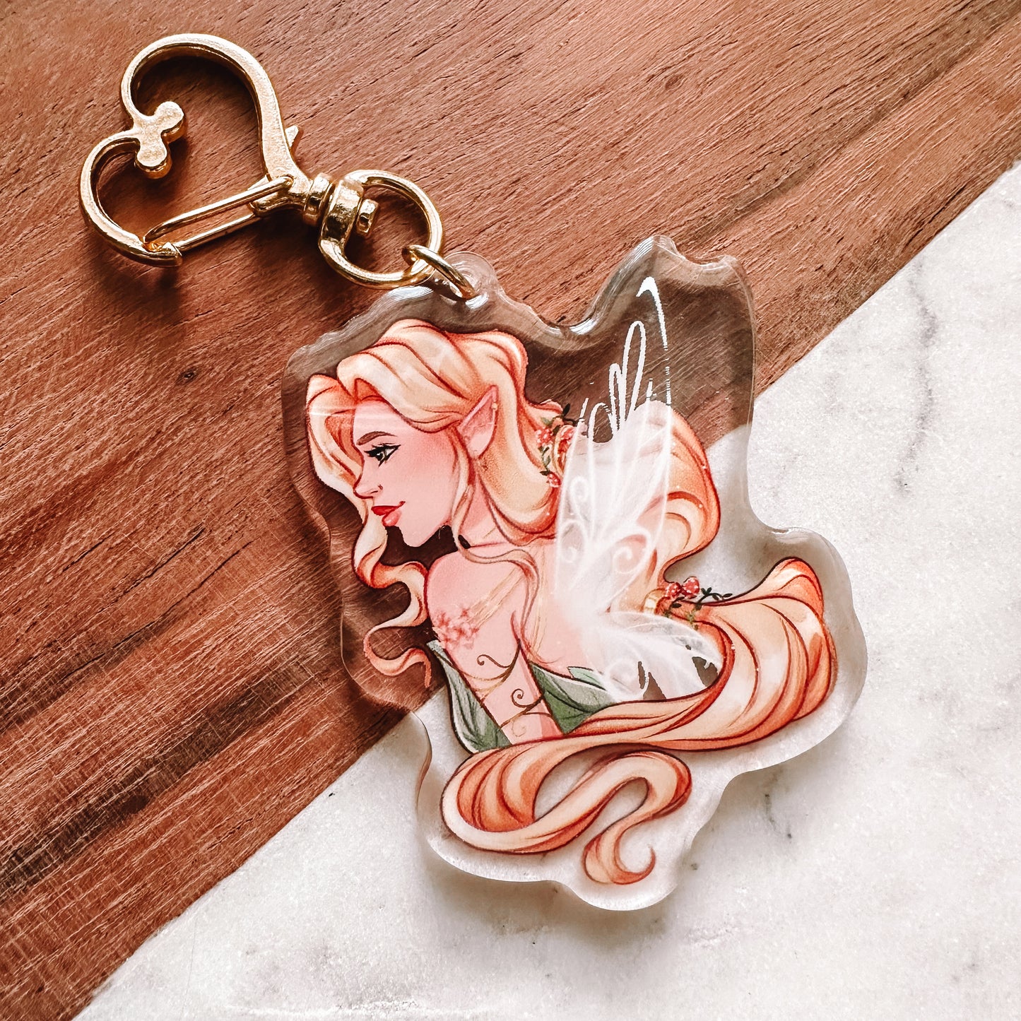 Cute Fairy Keychain