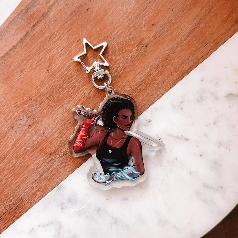 Bree Fantasy Girl Keychain