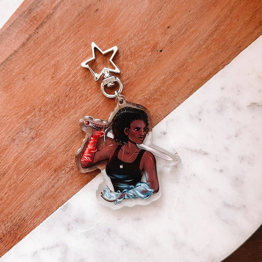 Bree Fantasy Girl Keychain