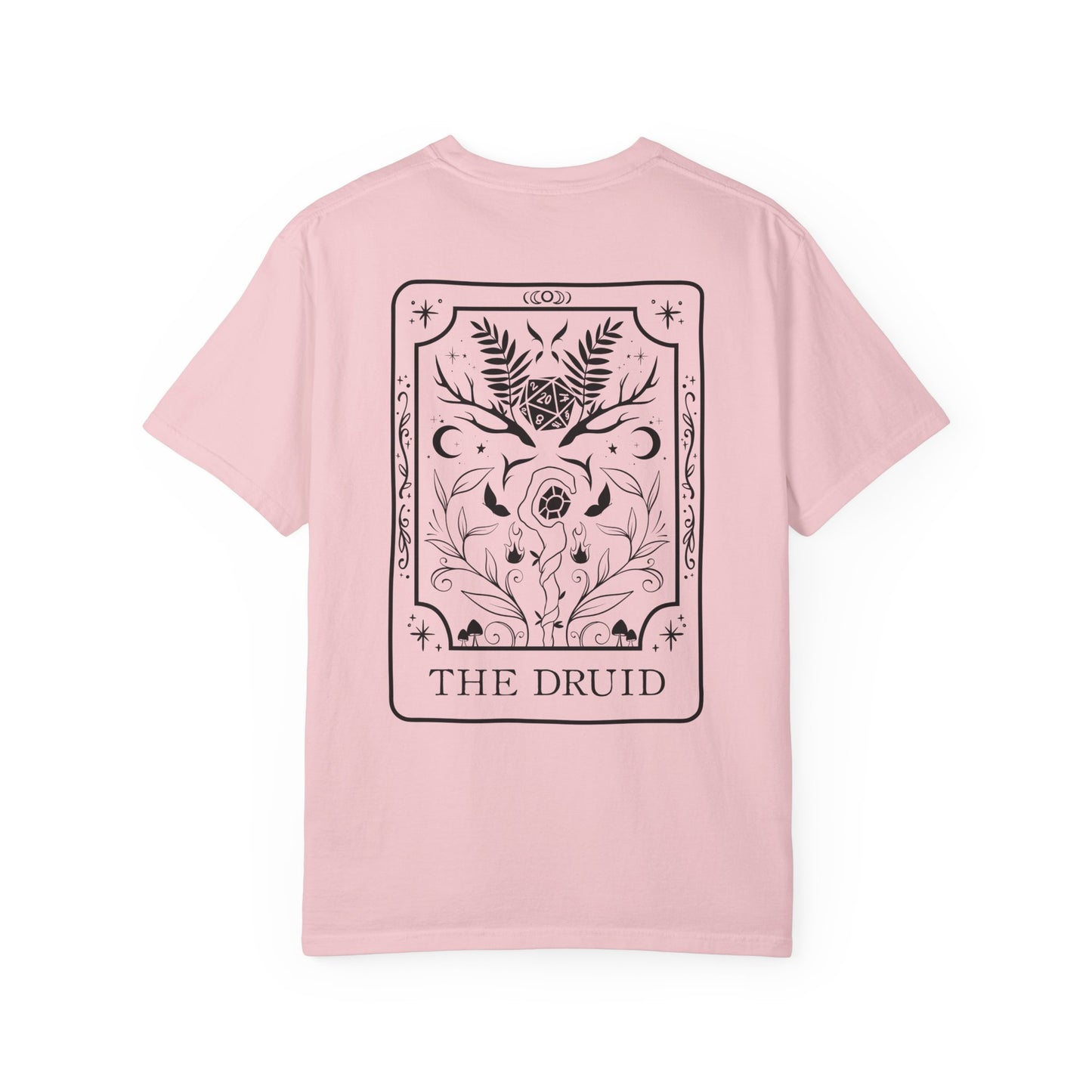 Druid Tarot Card Comfort Colors Shirt | TTRPG Character Class Tee
