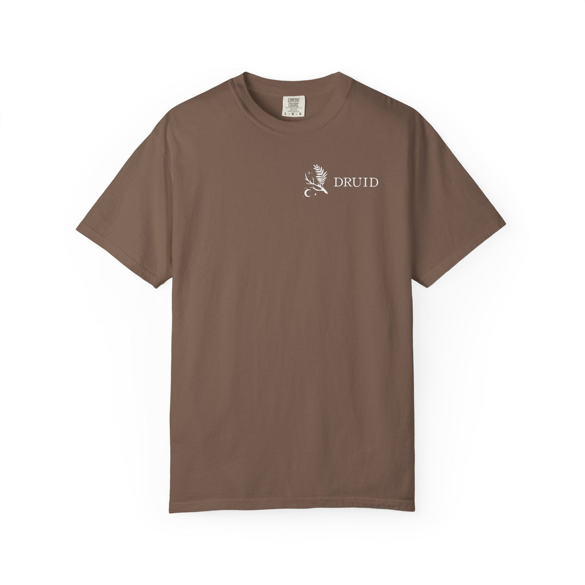 Druid Tarot Card Comfort Colors Shirt | TTRPG Character Class Tee