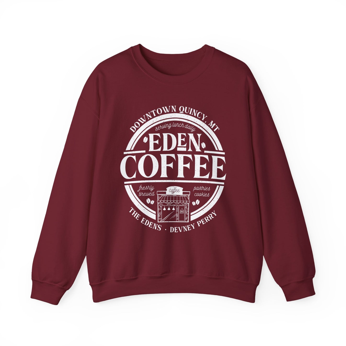 Eden Coffee Crewneck Sweatshirt (GILDAN)