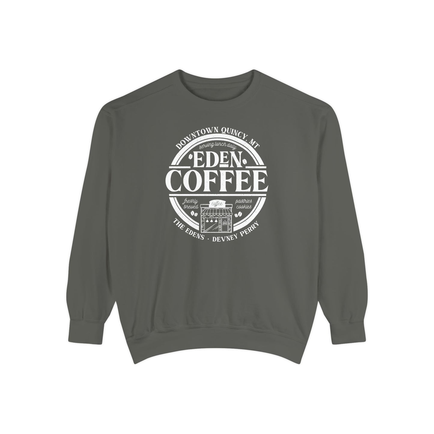 Eden Coffee Sweatshirt (COMFORT COLORS)