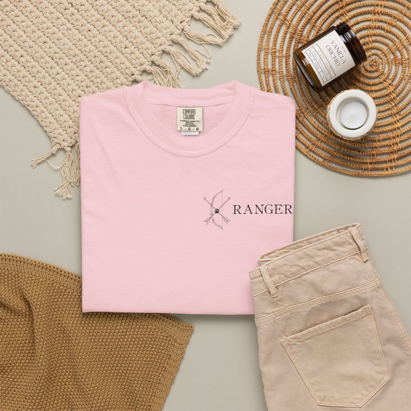 Ranger Tarot Card Comfort Colors Shirt | TTRPG Character Class Tee