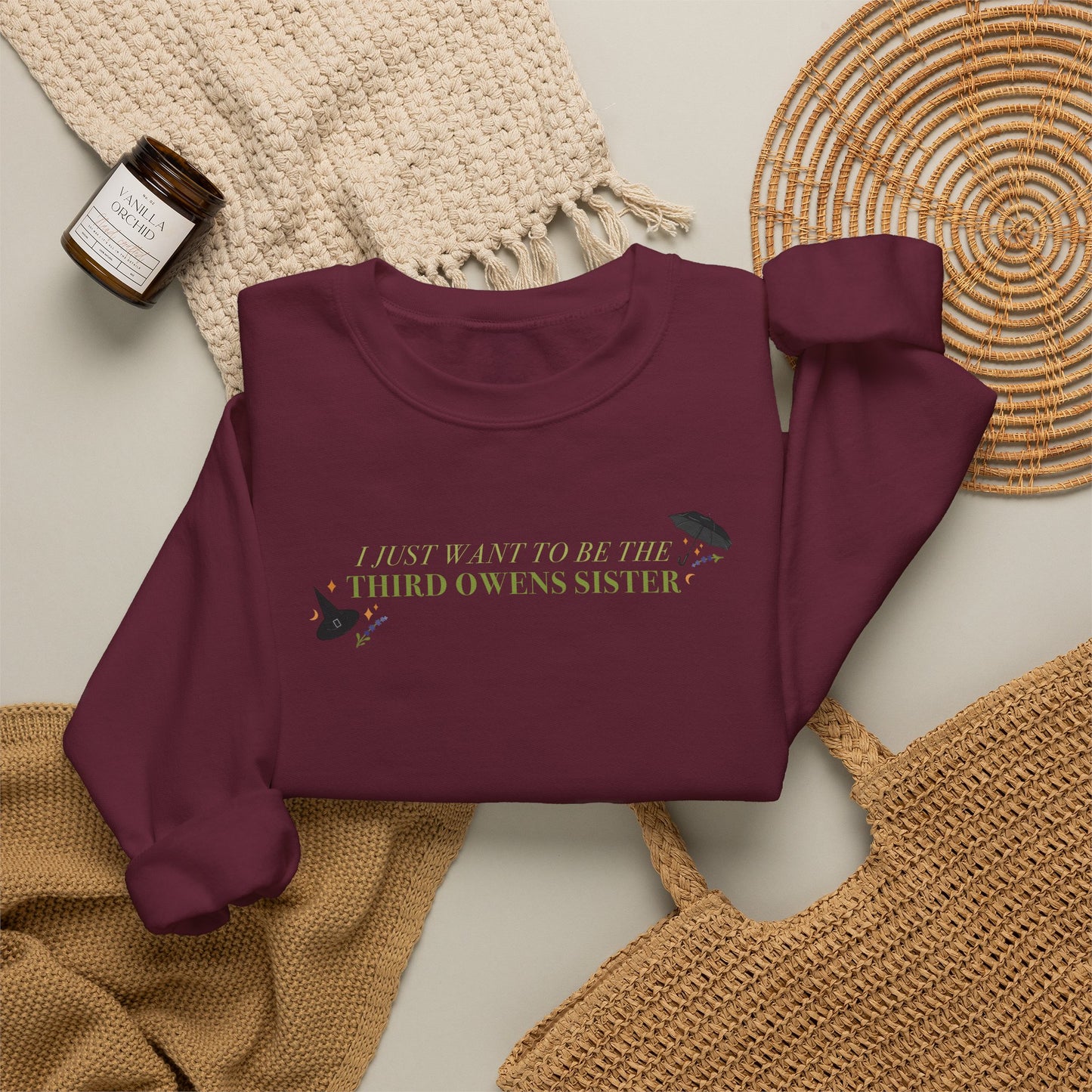 Practically Magic Third Witchy Sister Crewneck Sweatshirt