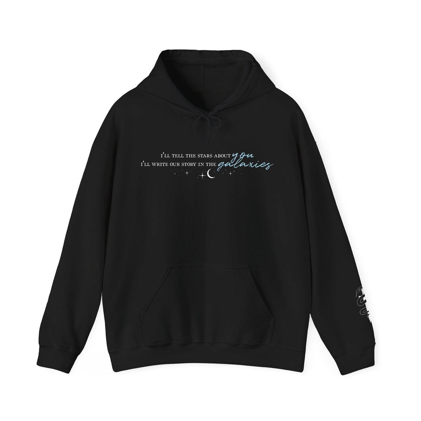 Tell The Stars Scars Beneath a Serpent’s Scales Two-Sided Hoodie | Officially Licensed Nicole Platania Romantasy Hoodie