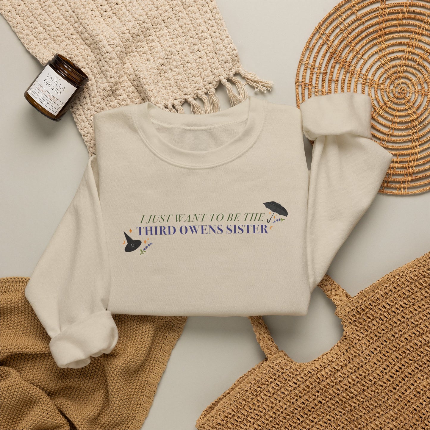 Practically Magic Third Witchy Sister Crewneck Sweatshirt