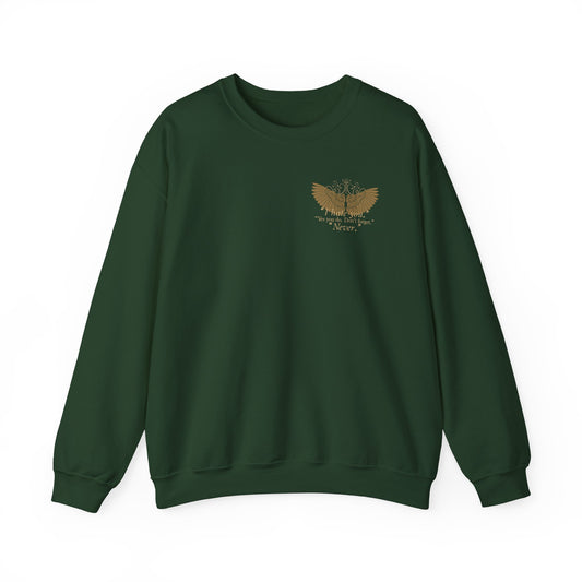 2-Sided Shield of Sparrows Sweatshirt, Side Print Version
