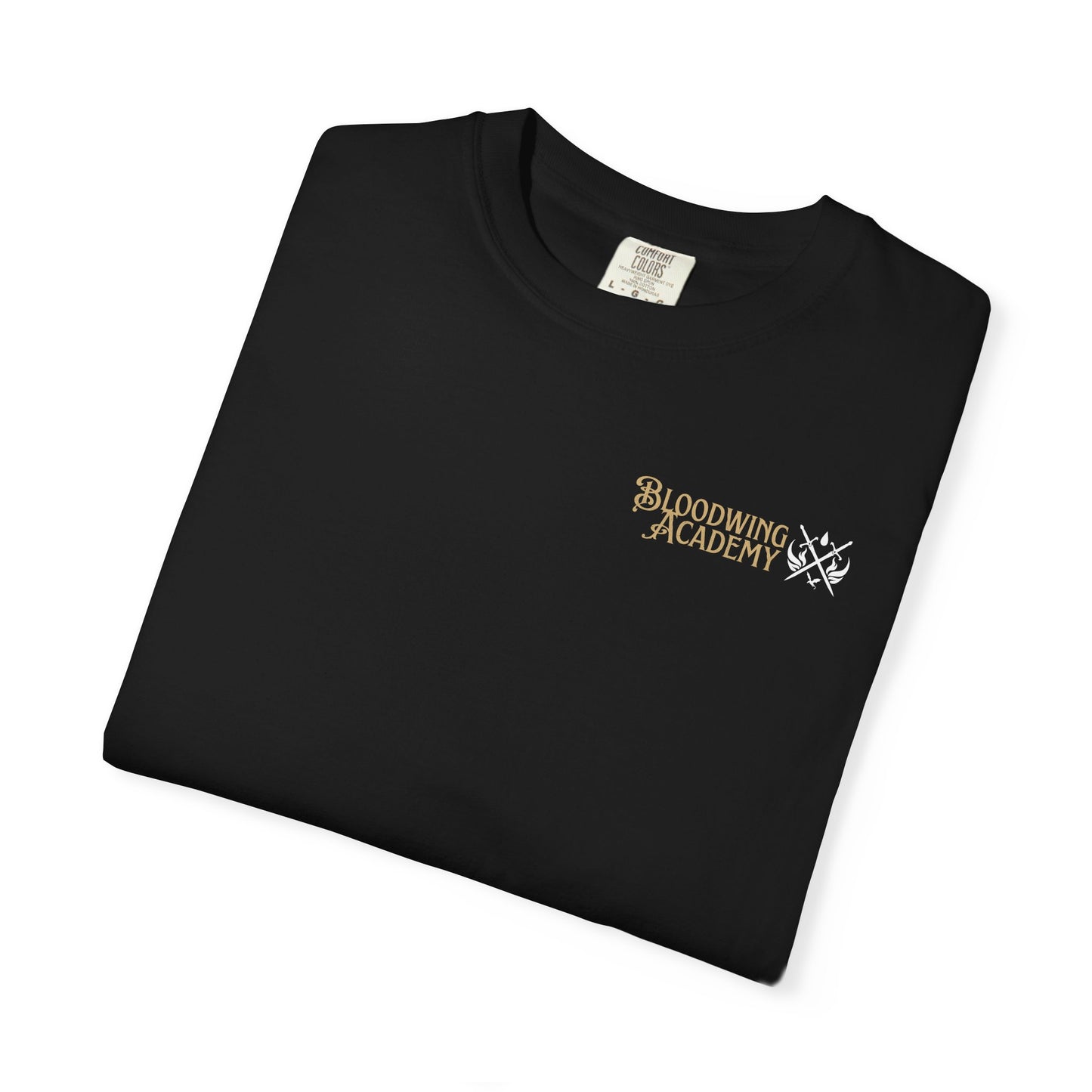 Bloodwing Academy Crest Tee | Officially Licensed Briar Boleyn Merch | Dragon Rider Tee | Comfort Colors Bookish Shirt | Dark Academia Romantasy Gift