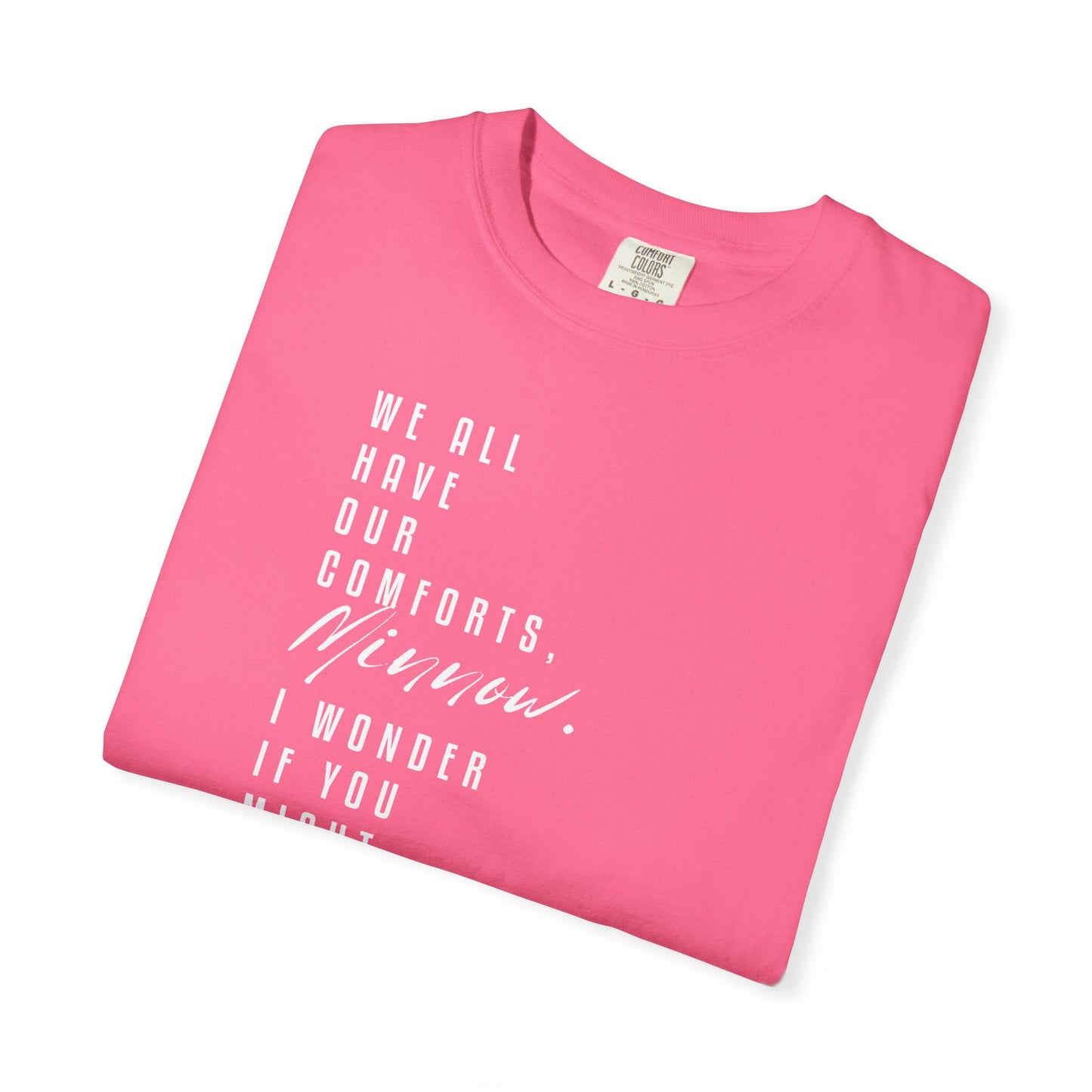 Minnow Quote Comfort Colors Tee – Officially Licensed A Dance of Lies Shirt by Brittney Arena | Romantasy Bookish T-Shirt
