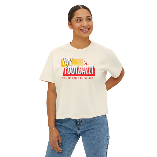 Yay Football! T-Shirt - Boxy Fit