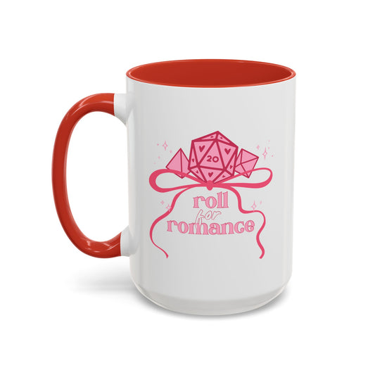 Roll for Romance Coffee Mug — DnD Mug (15oz)