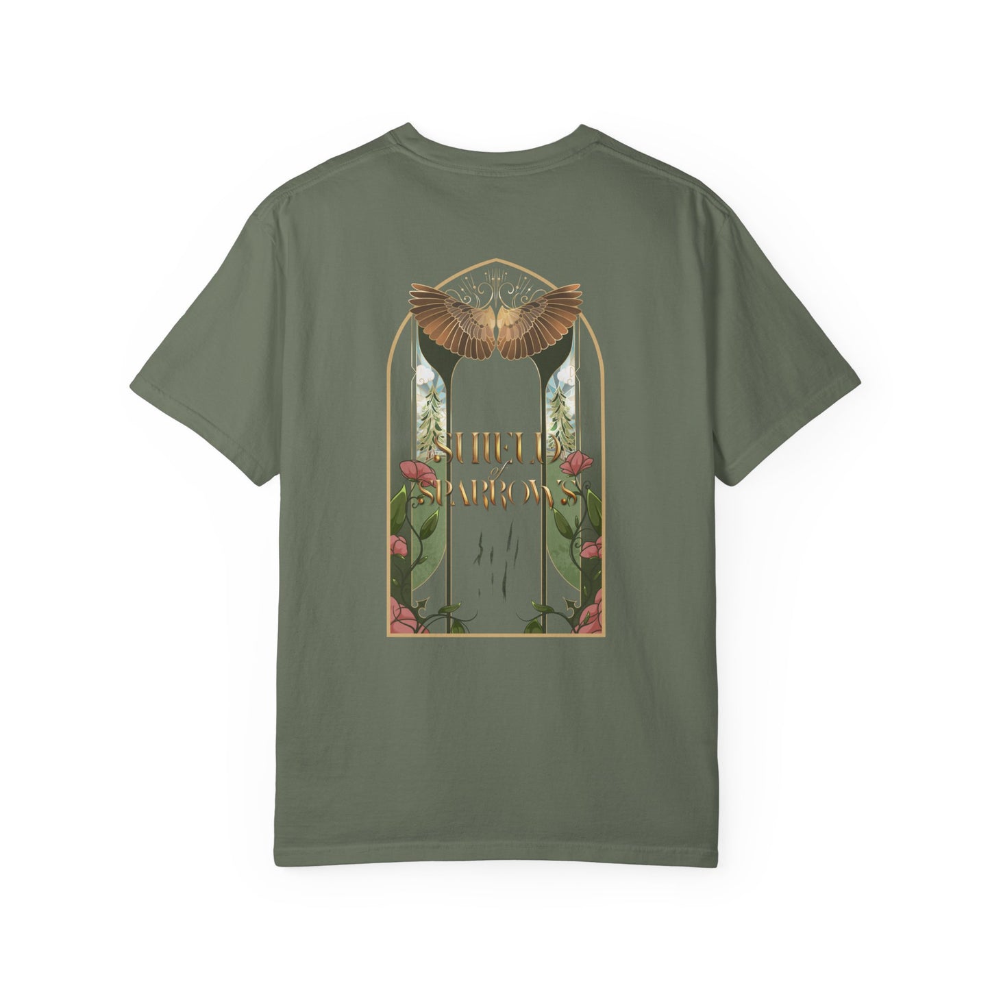 2-Sided Shield of Sparrows T-Shirt