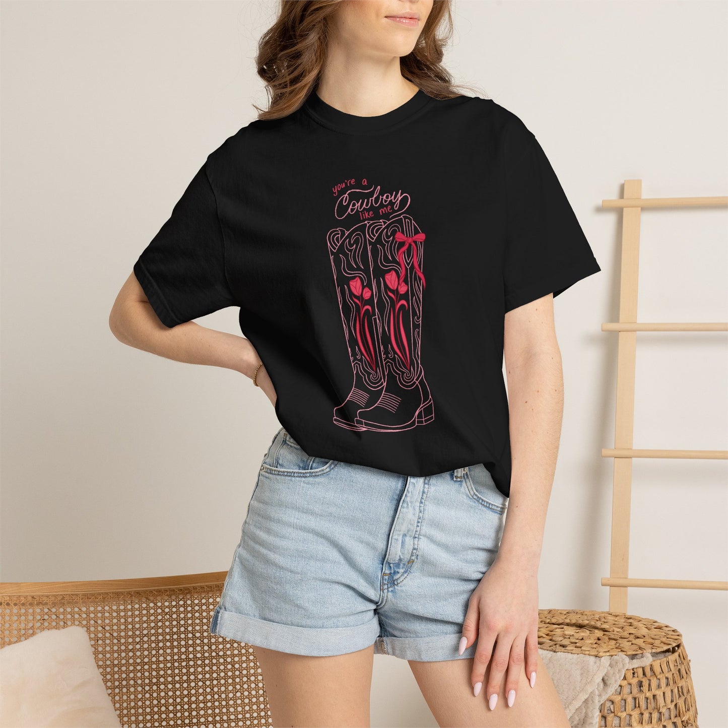 You’re a Cowboy Like Me Comfort Colors Tee | Cowboy Romance Graphic Shirt