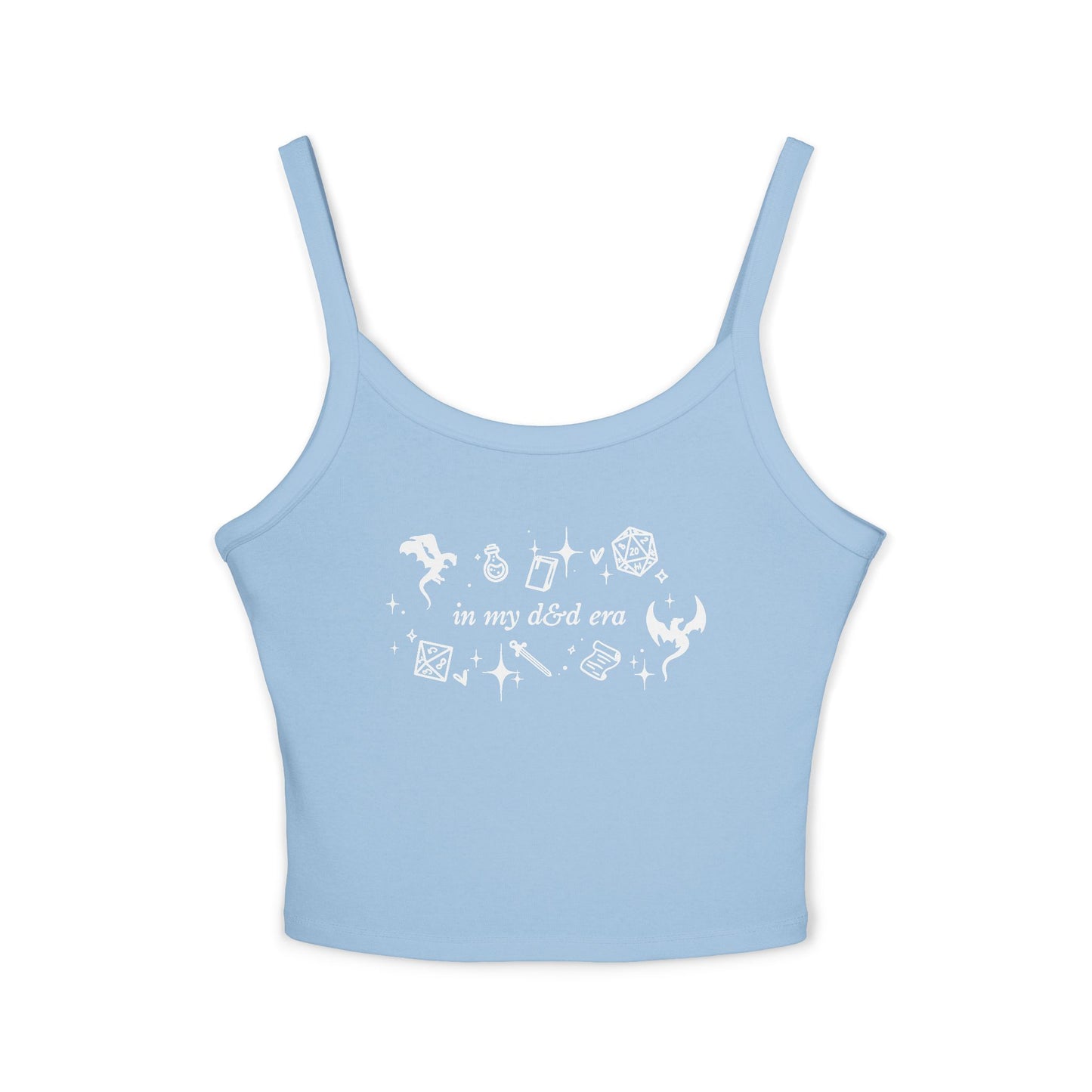 In My Fantasy TTRPG Era Bella + Canvas Women’s Micro Rib Tank | Cute Tabletop Gamer Cami | Fantasy Tank Top