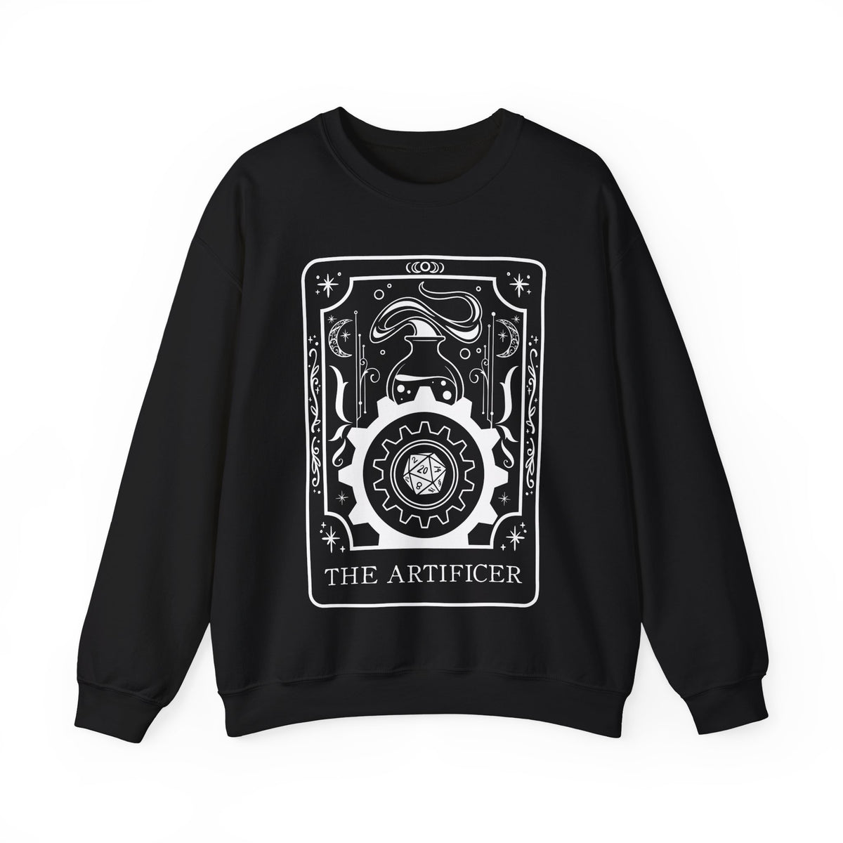 Artificer Tarot Card Gildan Sweatshirt Shirt | TTRPG Character Class Crewneck