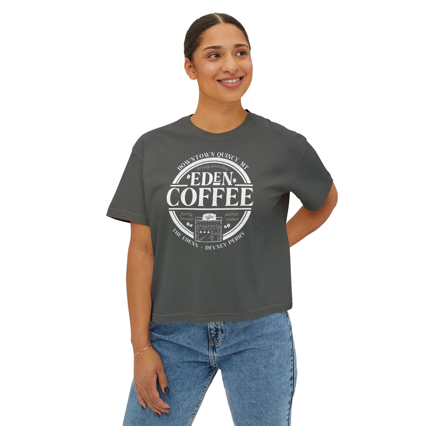 Eden Coffee Devney Perry T-Shirt - Boxy Fit