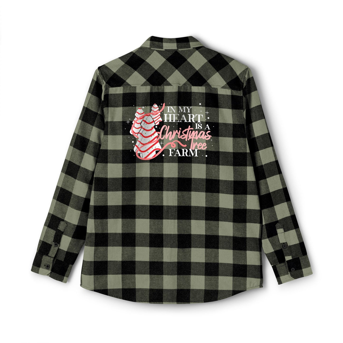 Christmas Tree Farm Buffalo Plaid Flannel