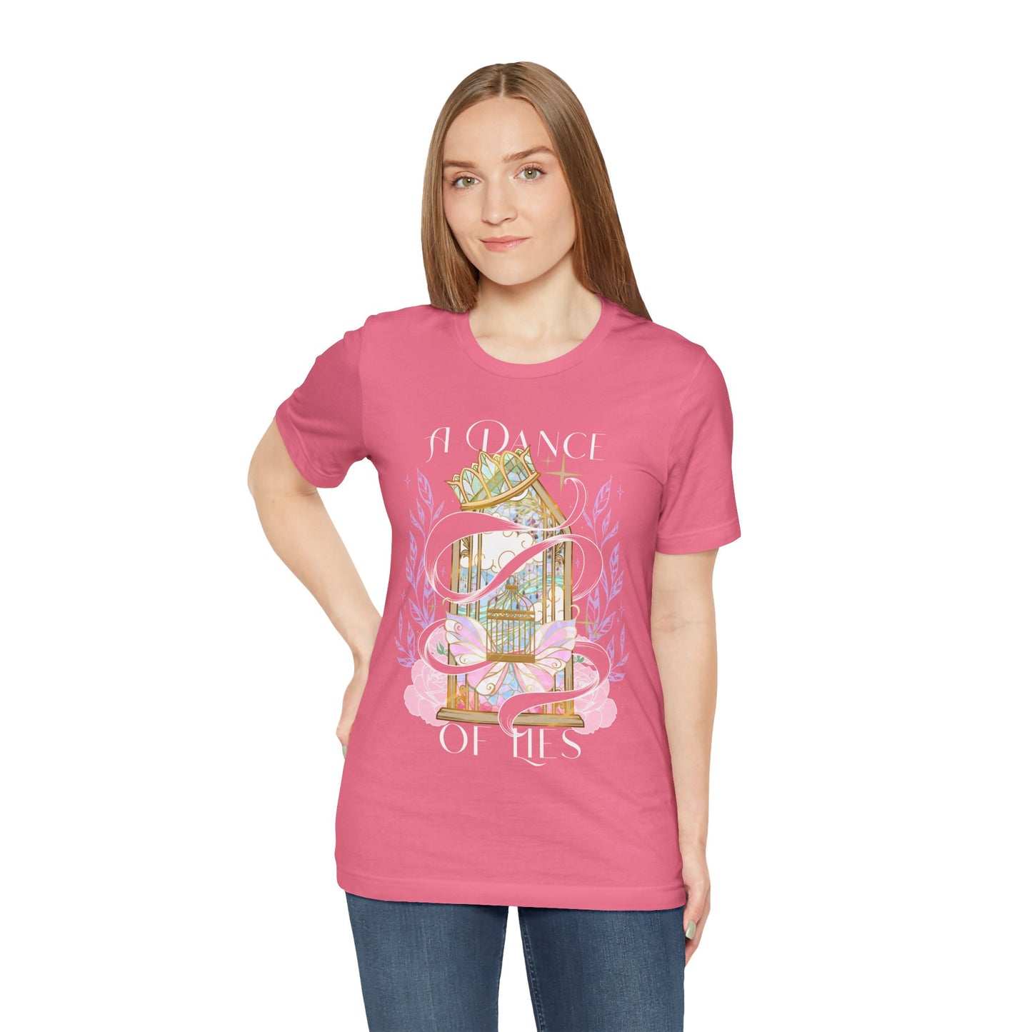 A Dance of Lies Bella Canvas Tee – Officially Licensed Brittney Arena Romantasy Shirt | Fantasy Reader Graphic T-Shirt | Book Lover Gift