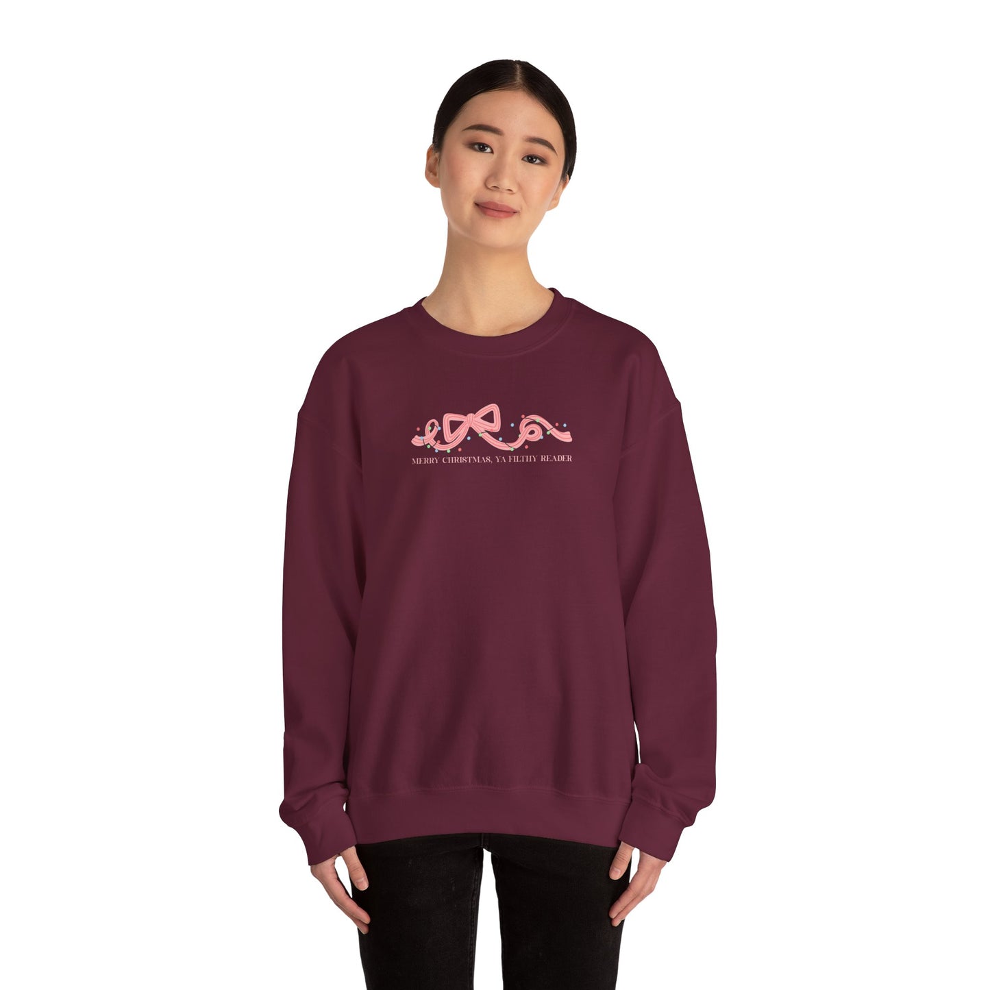 Ya Filthy Reader Crewneck Sweatshirt