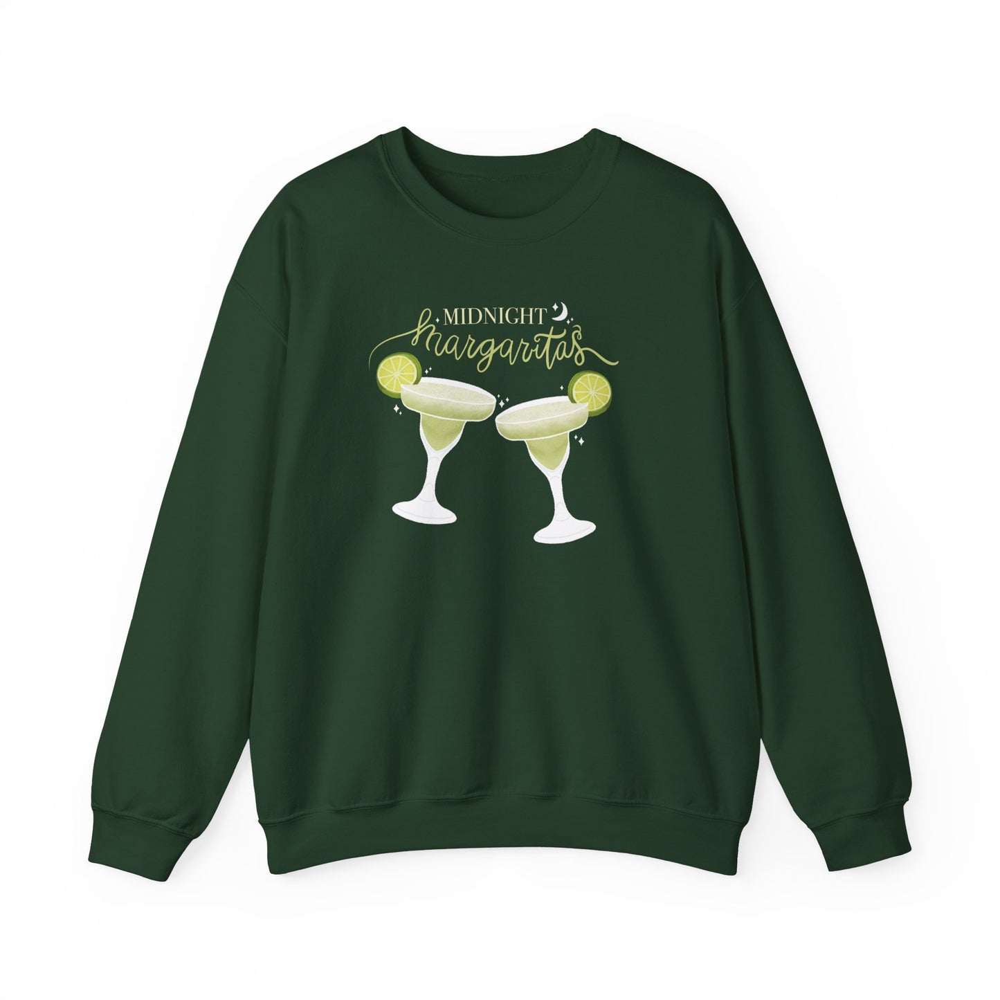 Midnight Margaritas Witchy Crewneck Sweatshirt