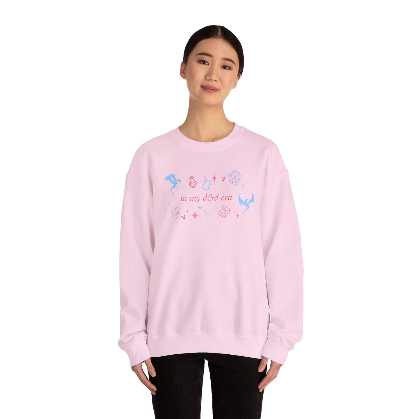 In My D&D Era Sweatshirt | Dungeons & Dragons TTRPG Cozy Gamer Crewneck