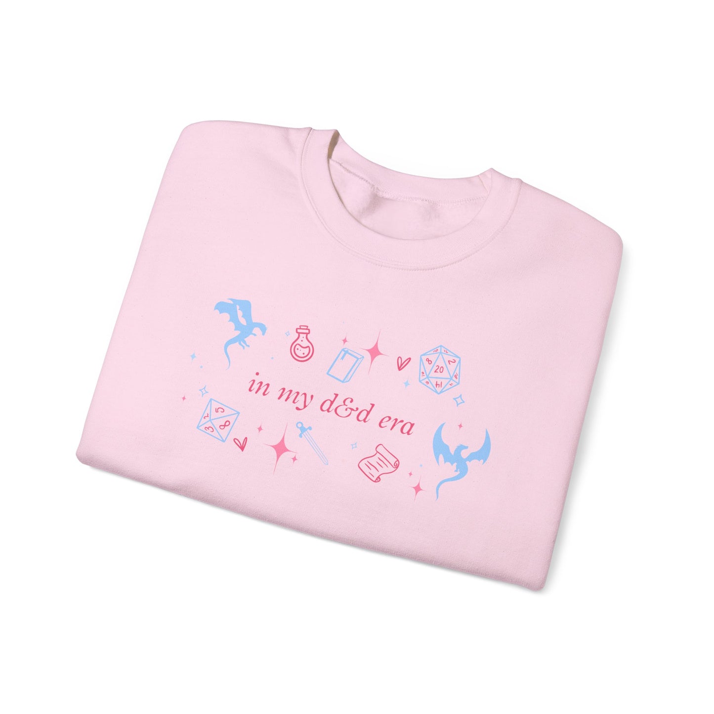 In My D&D Era Sweatshirt | Dungeons & Dragons TTRPG Cozy Gamer Crewneck