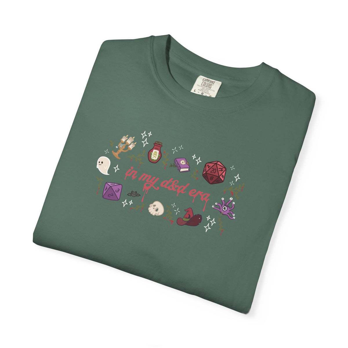 In My Spooky TTRPG Era Comfort Colors T-Shirt