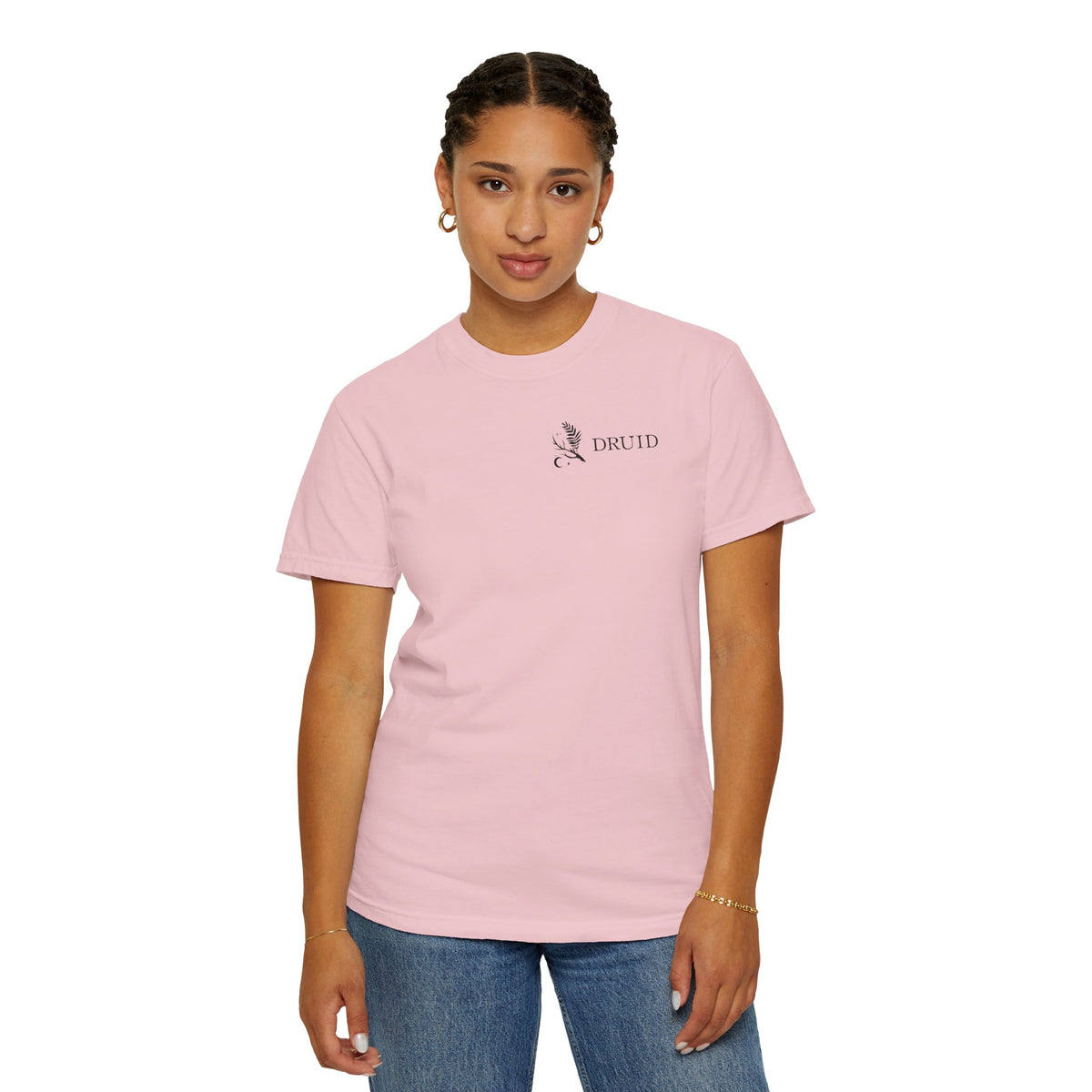 Druid Tarot Card Comfort Colors Shirt | TTRPG Character Class Tee