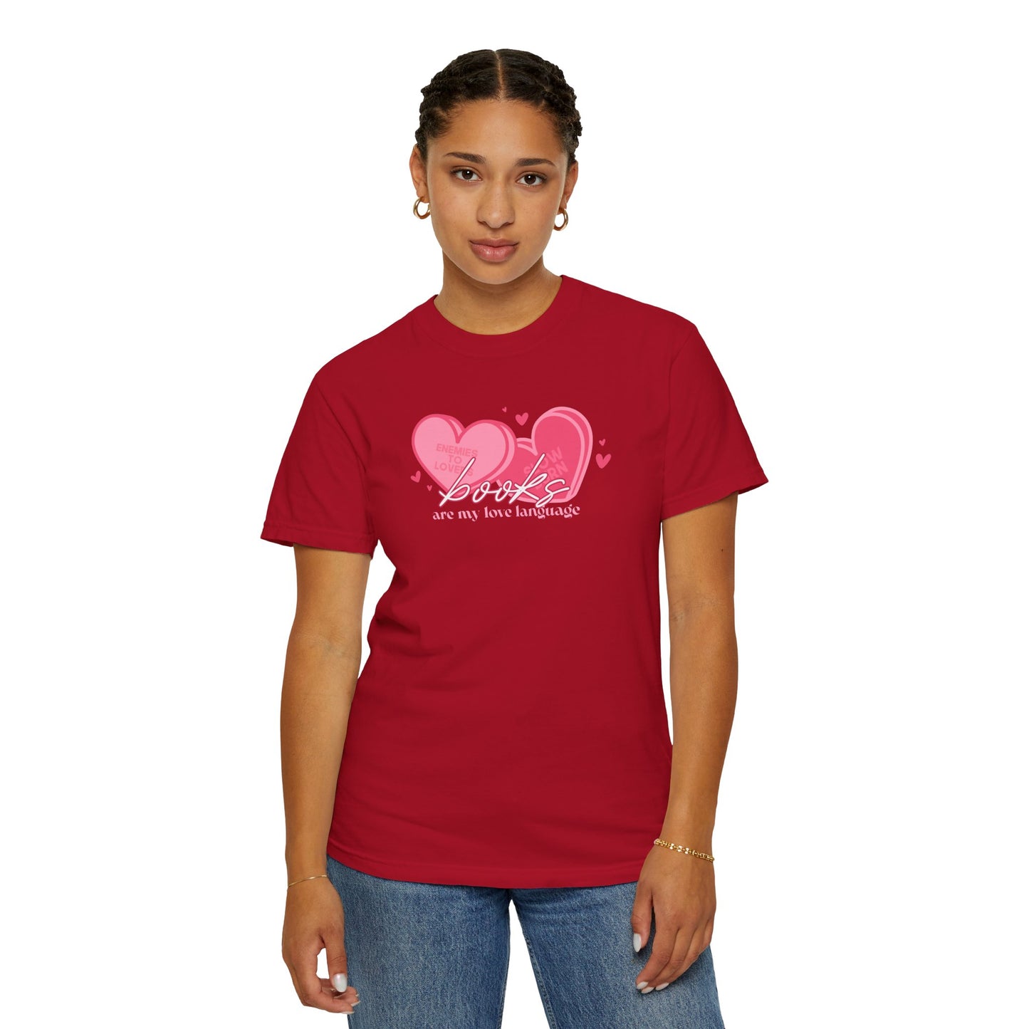 Books Are My Love Language T-Shirt