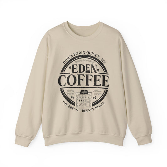 Eden Coffee Crewneck Sweatshirt (GILDAN)