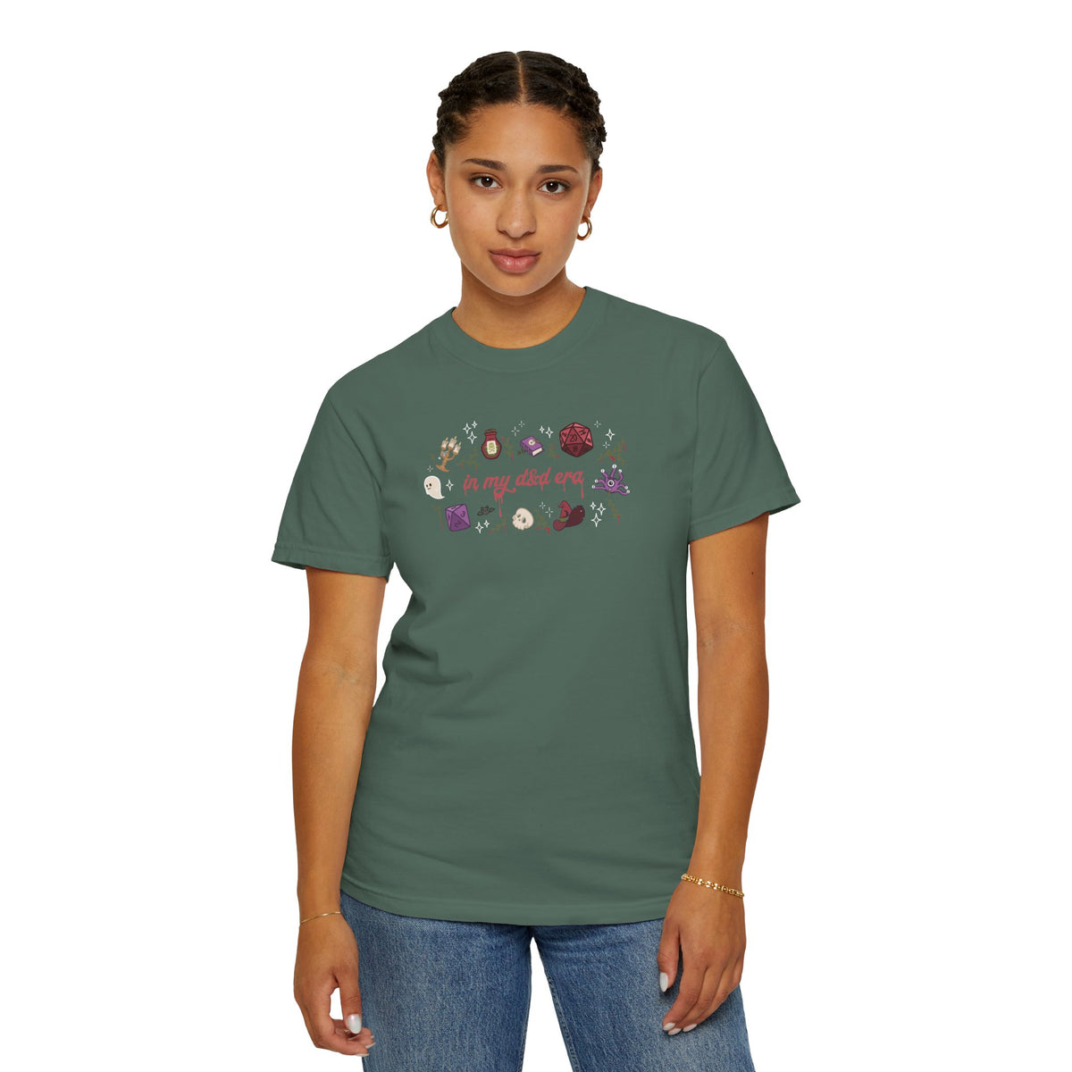 In My Spooky TTRPG Era Comfort Colors T-Shirt