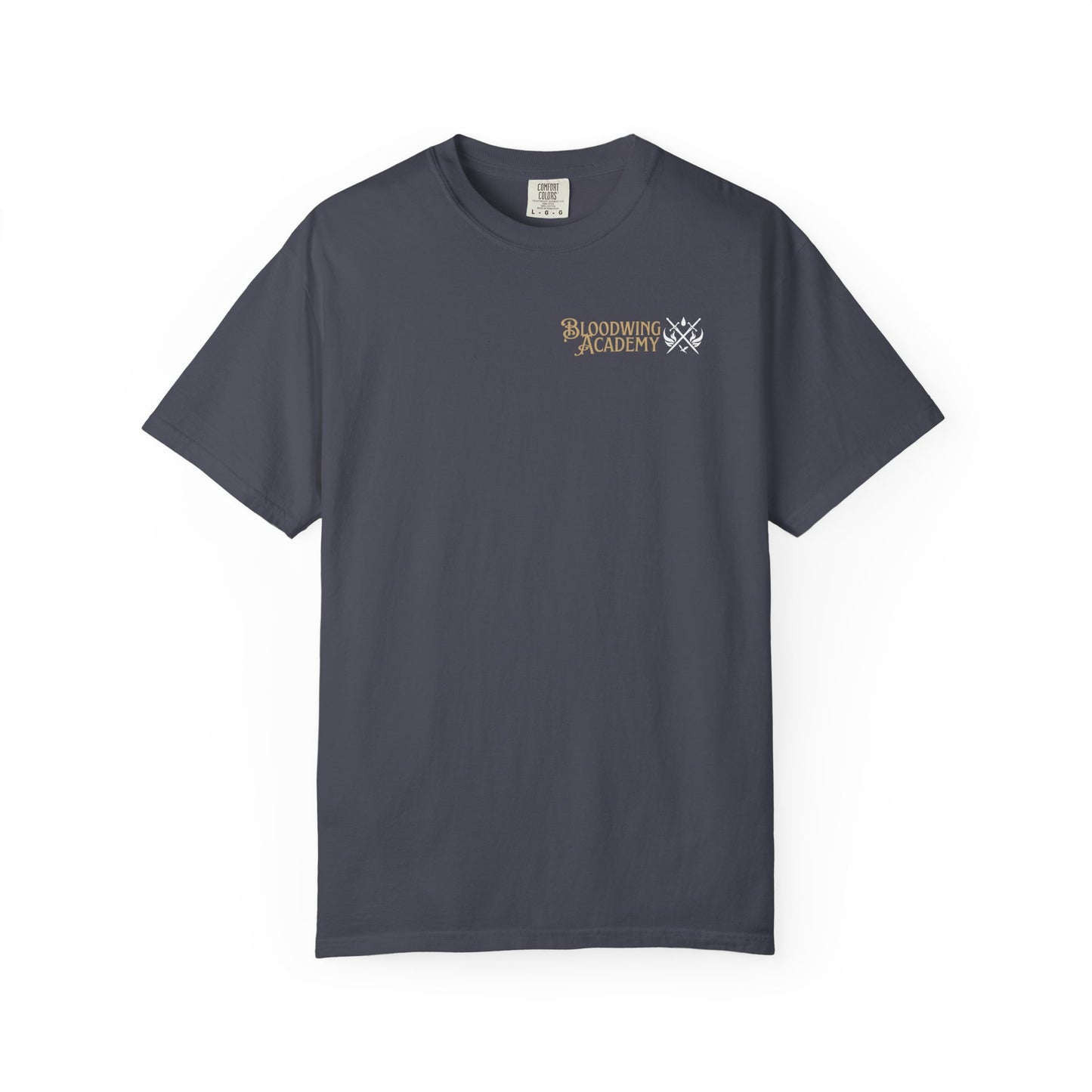 Bloodwing Academy Crest Tee | Officially Licensed Briar Boleyn Merch | Dragon Rider Tee | Comfort Colors Bookish Shirt | Dark Academia Romantasy Gift