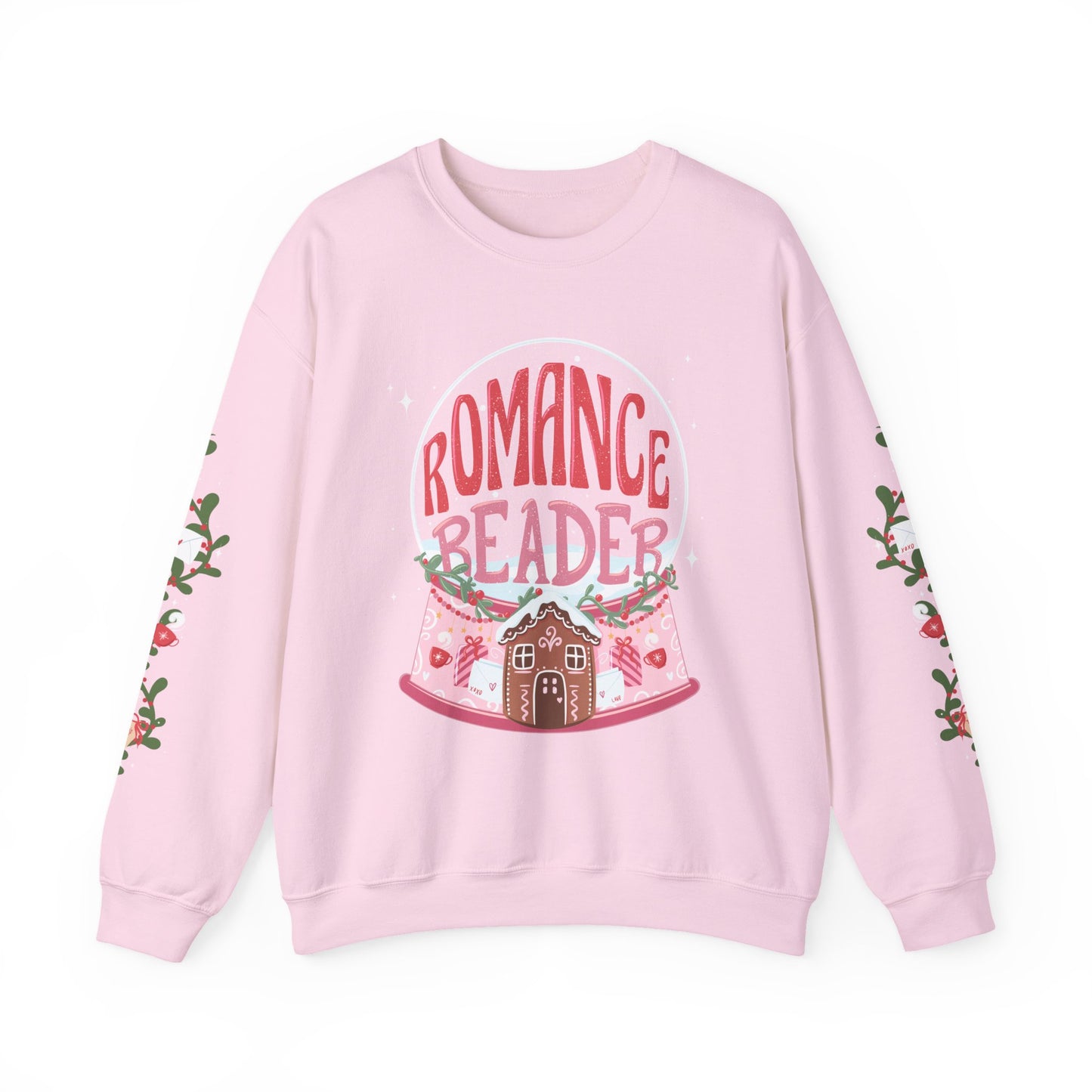 Romance Reader Snowglobe Crewneck Sweatshirt