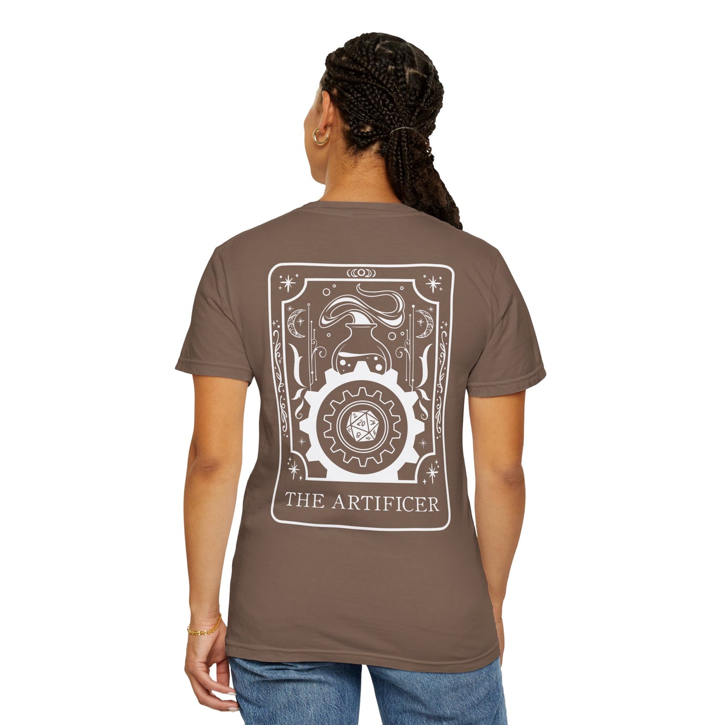 Artificer Tarot Card Comfort Colors Shirt | TTRPG Character Class Tee