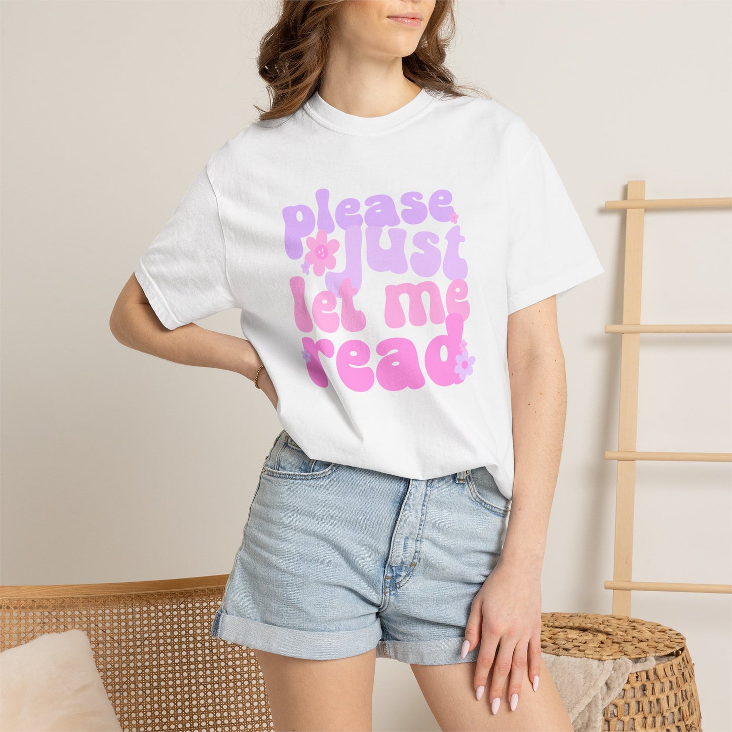 Please Just Let Me Read Bookish T-shirt
