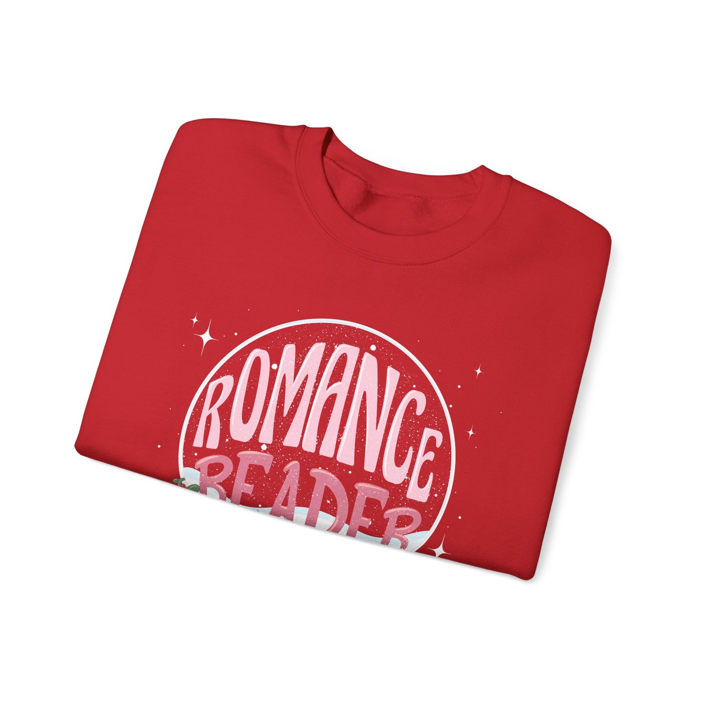 Romance Reader Snowglobe Crewneck Sweatshirt