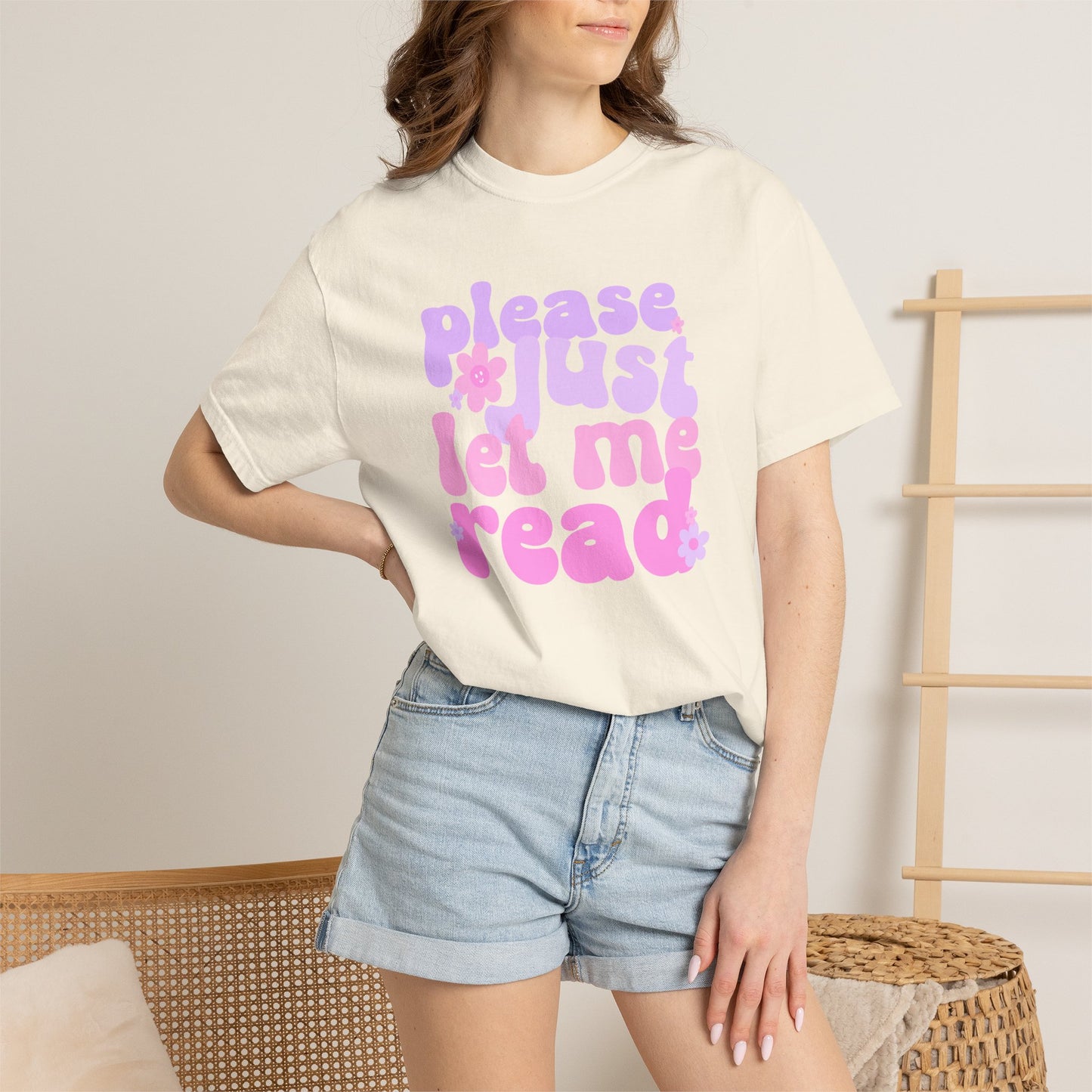 Please Just Let Me Read Bookish T-shirt