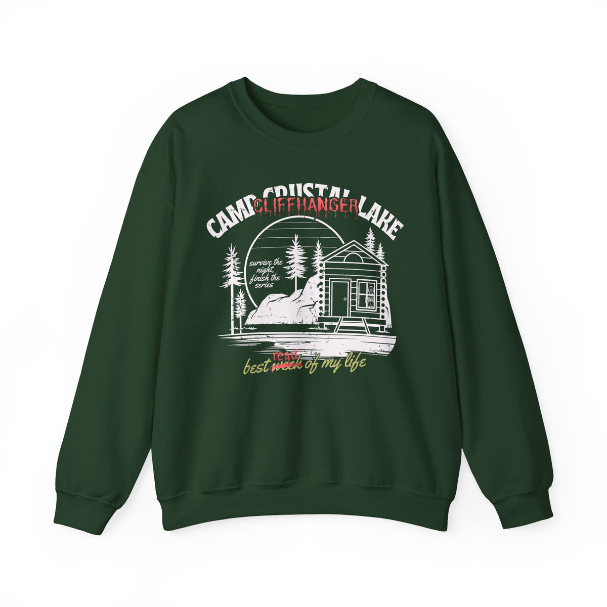Camp Cliffhanger Lake Unisex Heavy Blend™ Crewneck Sweatshirt